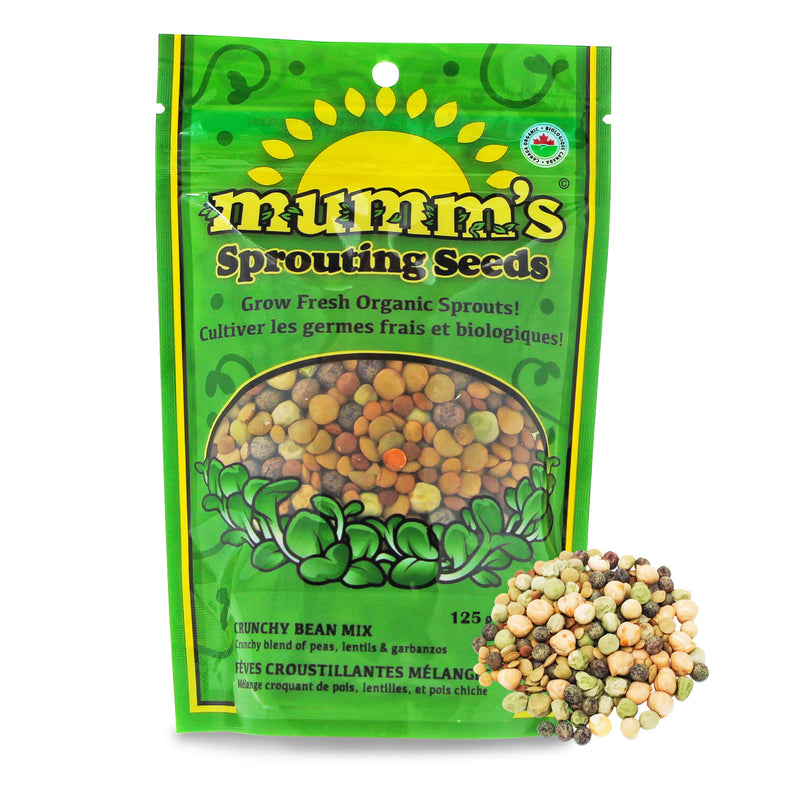 Mumm's - Crunchy Bean Organic Sprouting Seeds