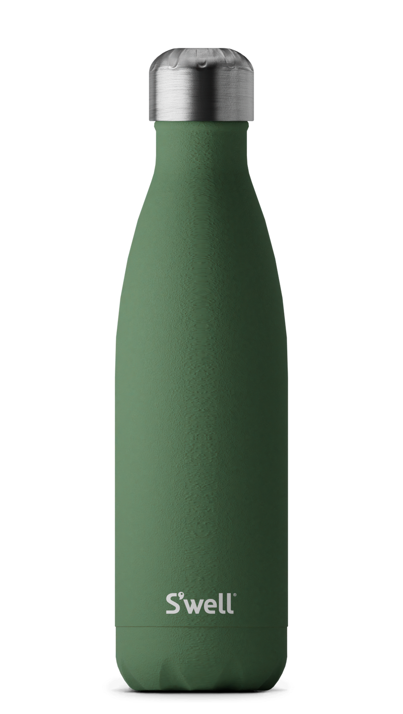S'well - 17oz. Stainless Steel Green Jasper Water Bottle