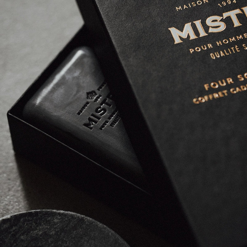 Mistral Men's 4 Soap Gift Box