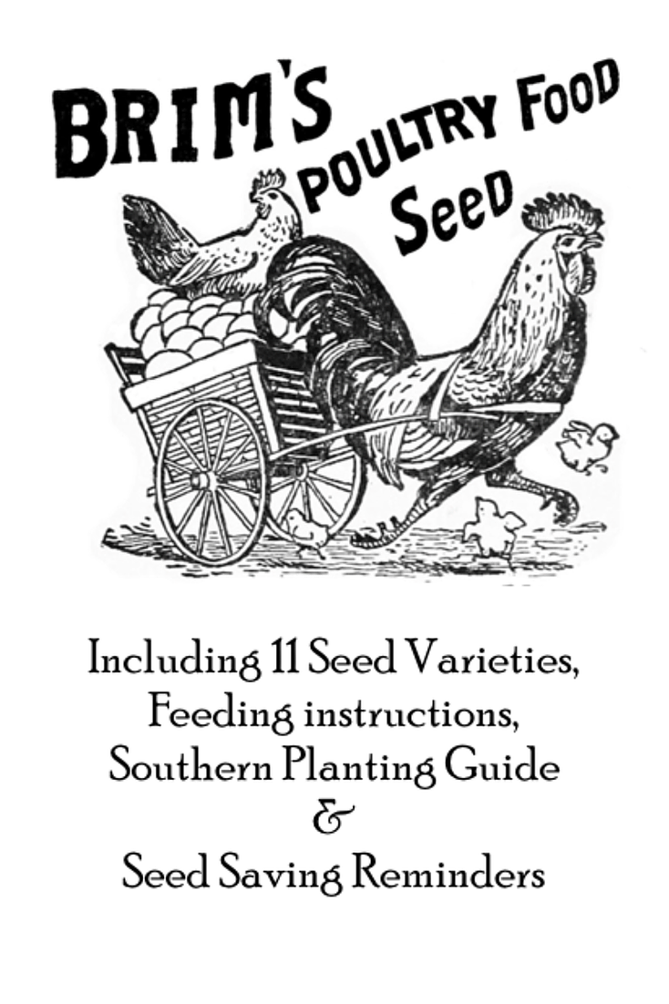 Brim's Poultry Food Seed