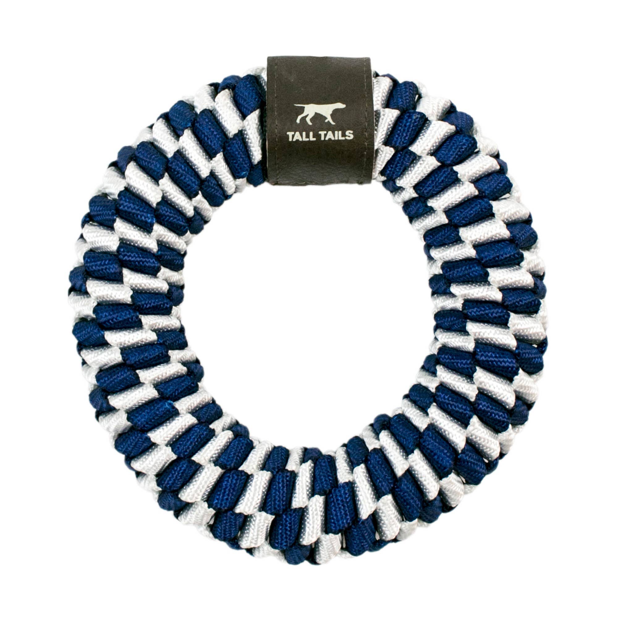 Tall Tails - 6" Braided Ring Toy, Navy