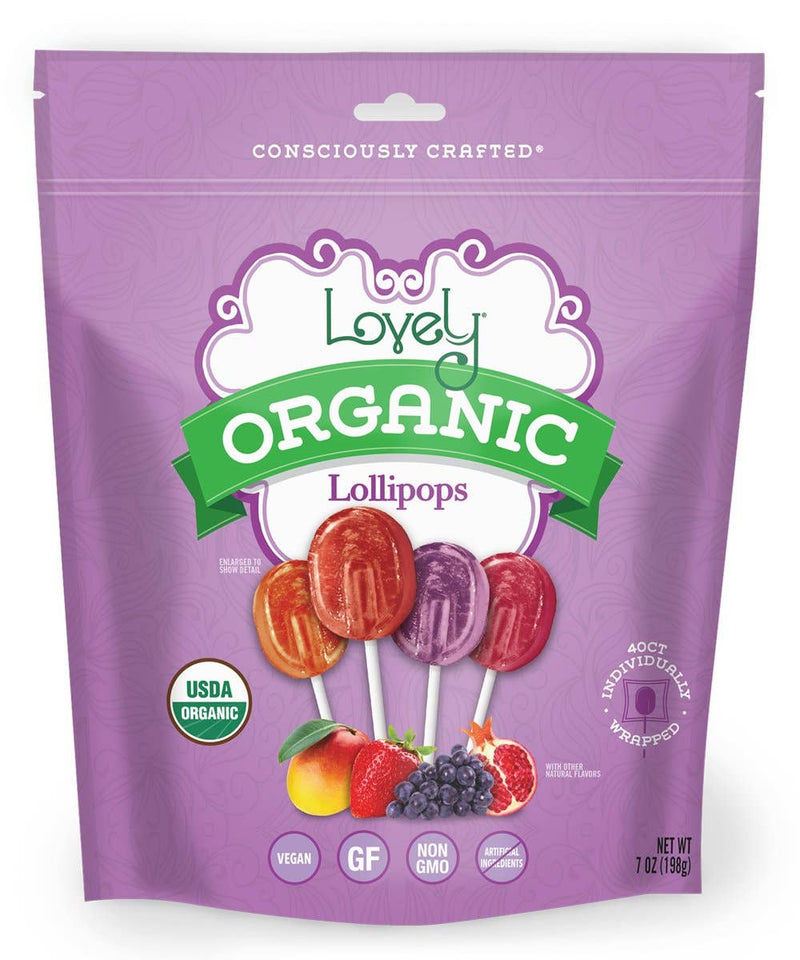 Lovely Candy Company - Organic Lollipops
