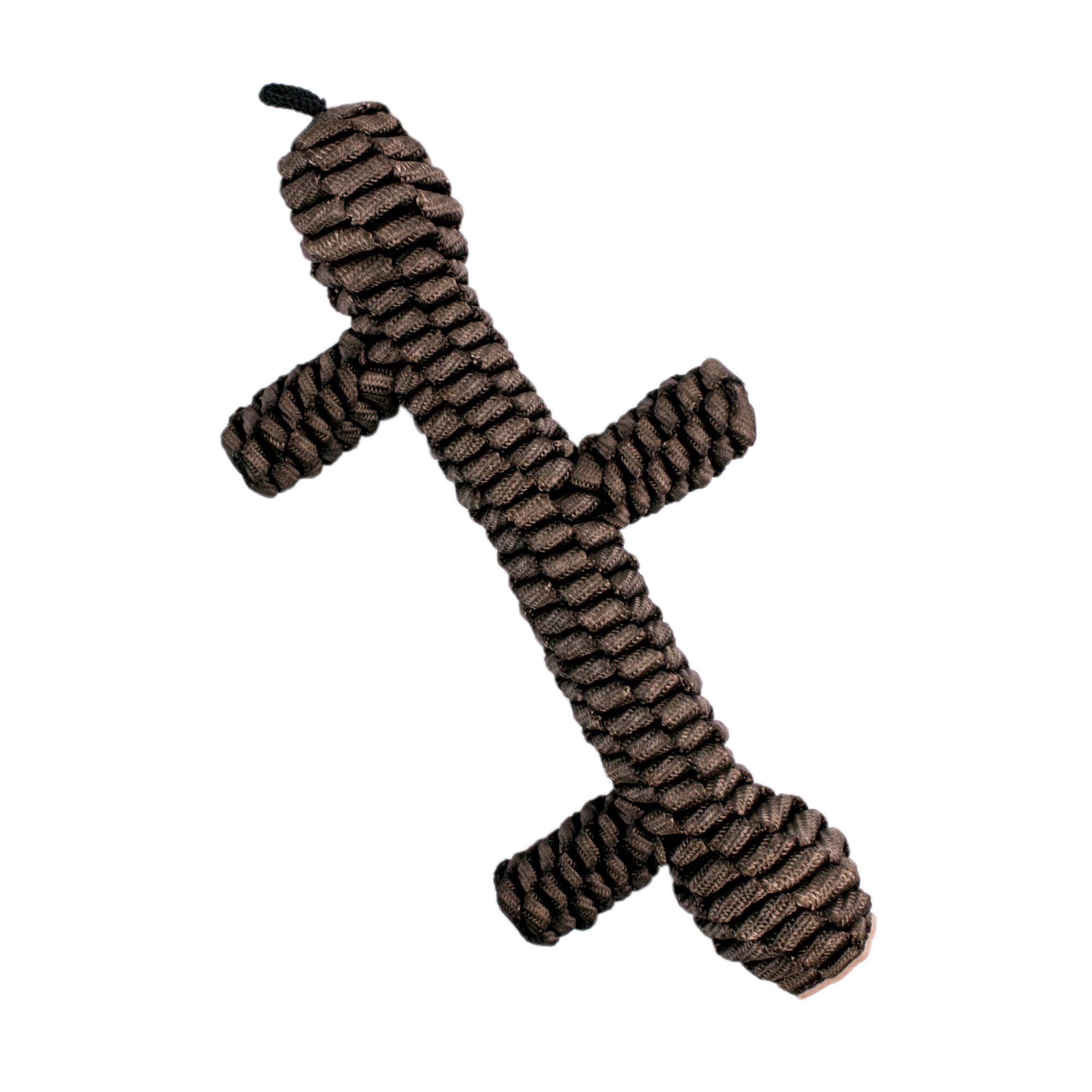 Tall Tails - 9" Brown Braided Stick Toy