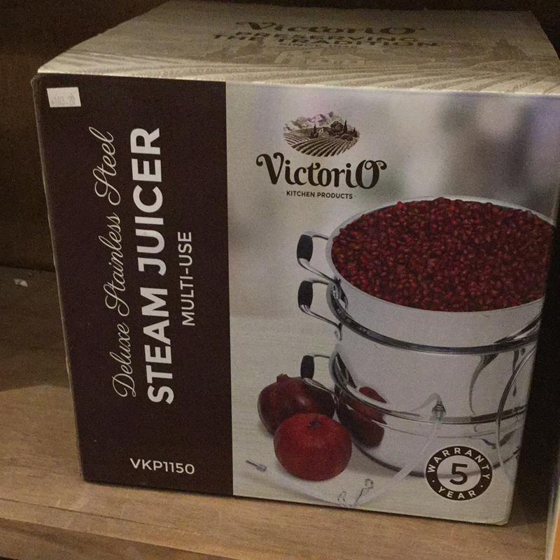VictoriO deluxe Steam juicer multi-use