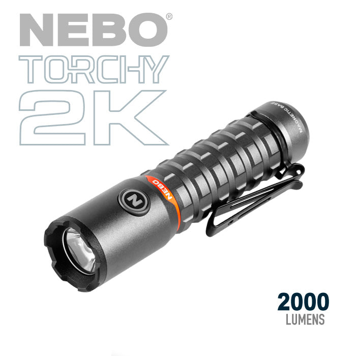 NEBO - Torchy 2K - Silver