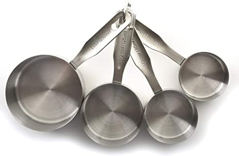 Norpro Stainless Steel Measuring Cups, 4pc.