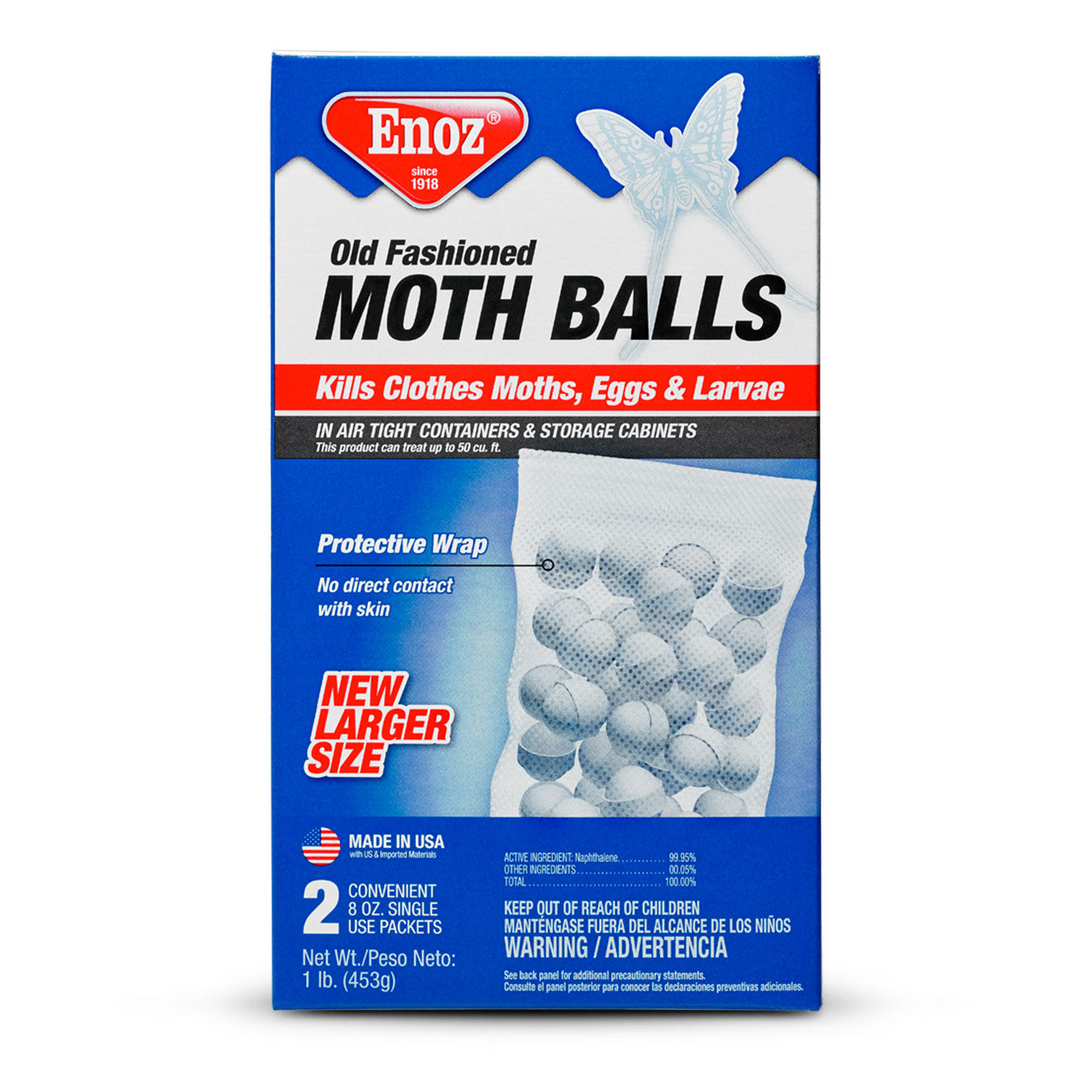 Enzo - 16oz. Moth Balls
