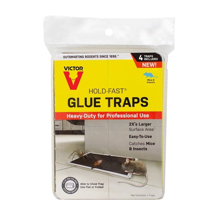 Victor - 4pack Mouse & Insect Glue Traps